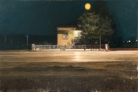 [gr]Night in Nowhere[/gr][br],2017,olio su tela, cm 120x200